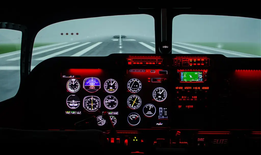 Vliegen in een professionele vliegsimulator voor 2 pers.